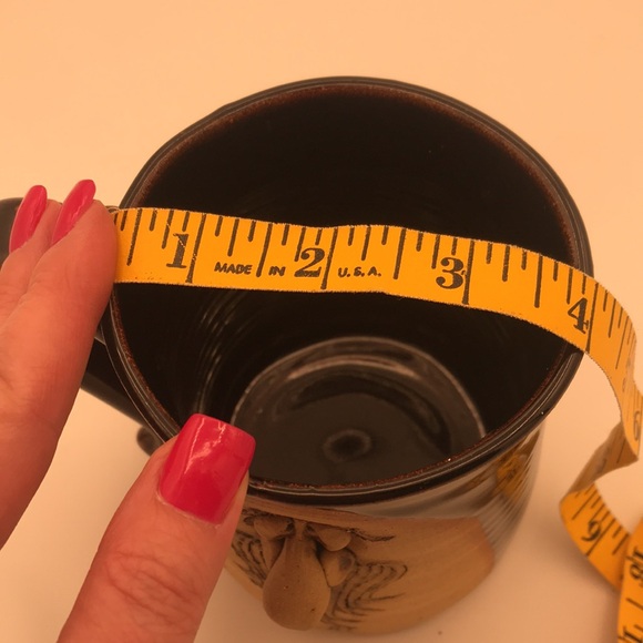 Vintage 1974 Peter Petrie Ugly Face Ceramic Pottery Mug - Picture 9 of 9